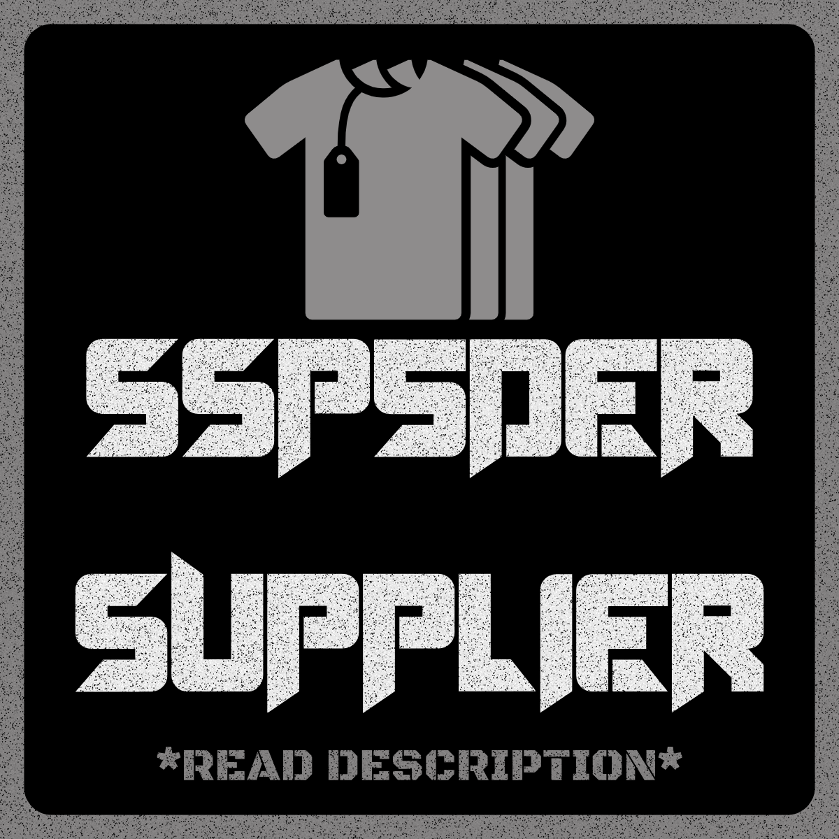 Sp5der SUPPLIER
